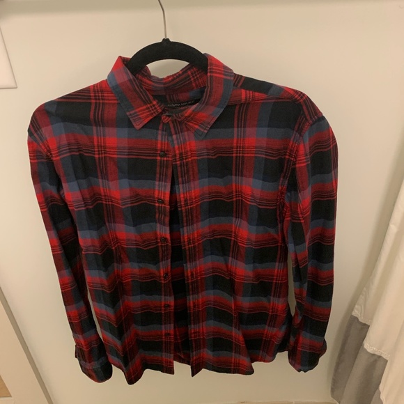 J Crew Plaid Button Down Shirt - Picture 1 of 3